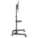 Stojak mobilny do TV 32-55cali, 35kg, półka AV Techly