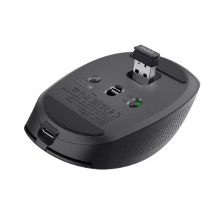 Bezprzewodowa mysz OZAA Compact Czarna Trust