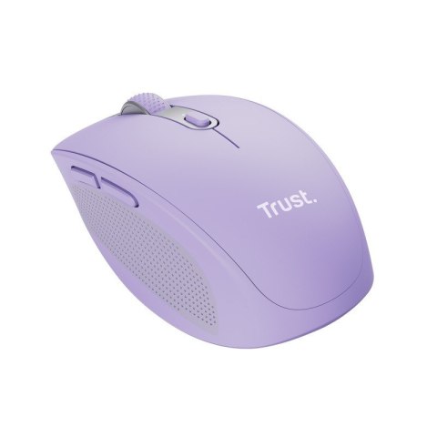 Bezprzewodowa mysz OZAA Compact Fioletowa Trust