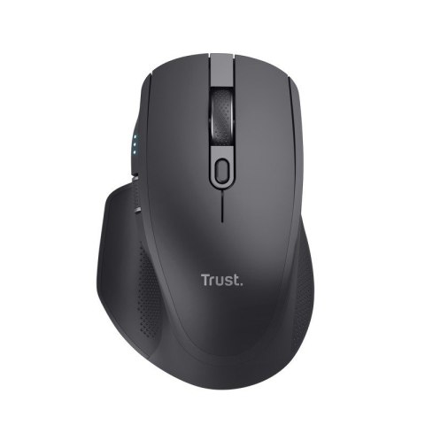 Bezprzewodowa mysz OZAA+ Multi-Connect Czarna Trust