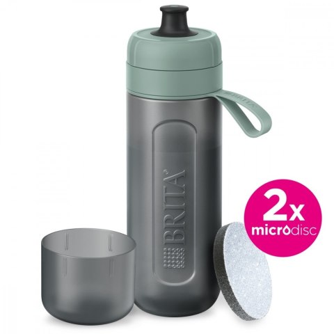 Butelka filtrująca Active + 2 MicroDisc pastelowa zieleń Brita