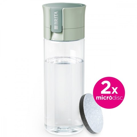 Butelka filtrująca Vital + 2 MicroDisc pastelowa zieleń Brita