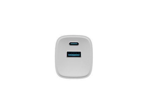 Ładowarka sieciowa Ribera GAN 1X USB-A + 1X USB-C 30W Biała Natec Ładowarka sieciowa Ribera GAN 1X USB-A + 1X USB-C 30W Biała Natec
