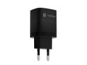 Ładowarka sieciowa Ribera GAN 1X USB-A + 1X USB-C 30W Czarna Natec