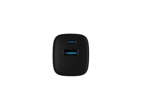 Ładowarka sieciowa Ribera GAN 1X USB-A + 1X USB-C 30W Czarna Natec Ładowarka sieciowa Ribera GAN 1X USB-A + 1X USB-C 30W Czarna Natec