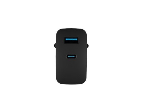 Ładowarka sieciowa Ribera GAN 1X USB-A + 1X USB-C 65W Czarna Natec Ładowarka sieciowa Ribera GAN 1X USB-A + 1X USB-C 65W Czarna Natec