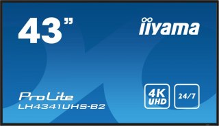 Monitor ProLite LH4341UHS-B2 42.5 cala 24/7,500cd,4K,IPS,3xHDMI IIYAMA