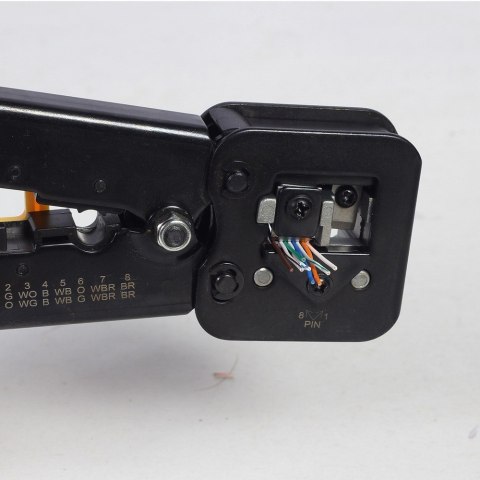 Zaciskacz RJ45/RJ12/RJ1 1/ Pass-Through Gembird