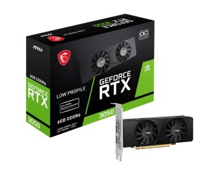 Karta graficzna GeForce RTX 3050 LP 6G OC 6GB GDDR6 96bit DP/2HDMI MSI