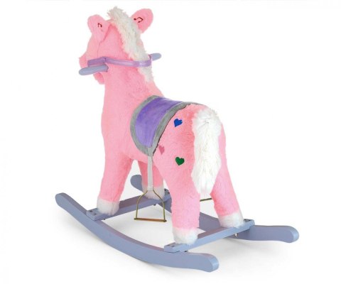 Koń na biegunach Łatek Pink Milly Mally