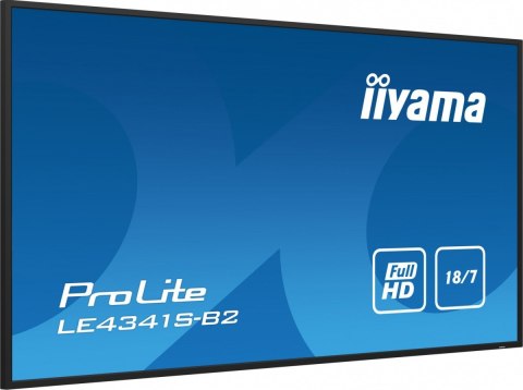 Monitor 42.5 cala ProLite LE4341S-B2 IPS,FHD,18/7,LAN,HDMI IIYAMA