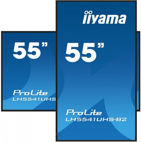 Monitor 54.6 cala ProLite LH5541UHS-B2 24/7 500cd 4K IPS IIYAMA