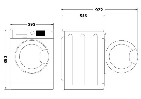 Pralka MTWA71252WPL Indesit Pralka MTWA71252WPL Indesit