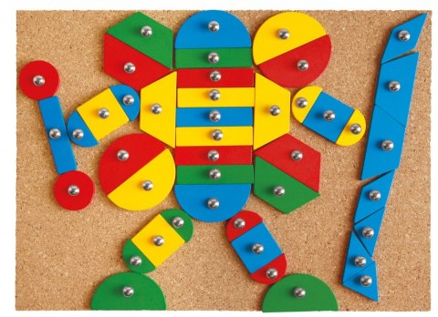 Przybijanka - Zestaw figury geometryczne Lena Przybijanka - Zestaw figury geometryczne Lena