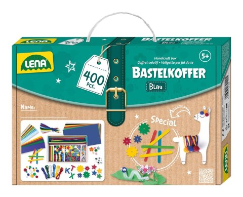 Zestaw rękodzieło 400 elementów niebieski Lena Zestaw rękodzieło 400 elementów niebieski Lena