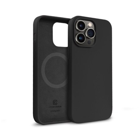 Color Cover Magnetic Etui iPhone 14 Pro Max MagSafe Czarne CRONG
