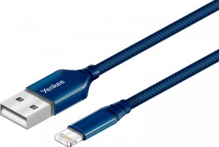 Kabel certyfikowany przez APPLE ze złączem Lightning iPad iPhone iPod YENKEE