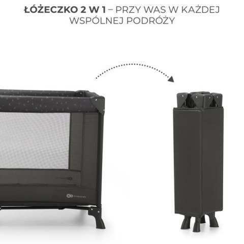 Łóżeczko turystyczne JOY LIGHT GREY Kinderkraft Łóżeczko turystyczne JOY LIGHT GREY Kinderkraft
