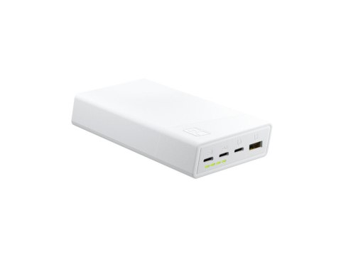 Powerbank PowerPlay 20S Biały 20000mAh 22,5W 3x USB-C 1x USB-A Green Cell Powerbank PowerPlay 20S Biały 20000mAh 22,5W 3x USB-C 1x USB-A Green Cell
