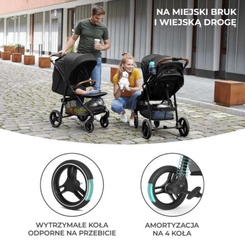 Wózek spacerowy GRANDE PLUS GREY Kinderkraft Wózek spacerowy GRANDE PLUS GREY Kinderkraft