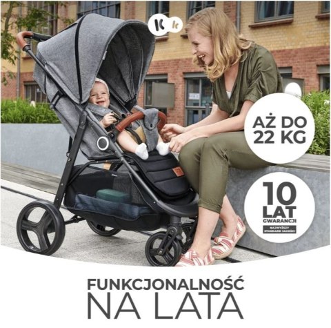 Wózek spacerowy GRANDE PLUS GREY Kinderkraft Wózek spacerowy GRANDE PLUS GREY Kinderkraft
