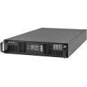 Zasilacz awaryjny UPS do RACK | 2kVA | 2000W | Power Factor 1.0| LCD | On-line Qoltec