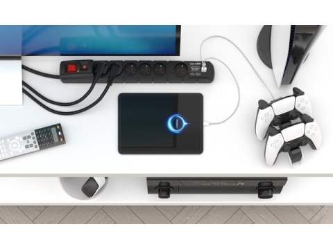 Listwa zasilająca ACAR S6 USB A+C 1.5m 6X PD3.0 Acar Listwa zasilająca ACAR S6 USB A+C 1.5m 6X PD3.0 Acar