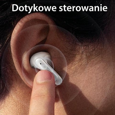 Łuchawki Bluetooth TWS 5.3 X-Don Series Dual microfon ENC czarne USAMS