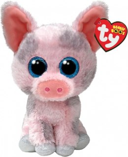 Maskotka TY Świnia różowa Hambone 15 cm Meteor