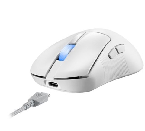 Mysz bezprzewodowa ROG Keris II ACE 42000/WL/BT/RF/USB/White Asus Mysz bezprzewodowa ROG Keris II ACE 42000/WL/BT/RF/USB/White Asus