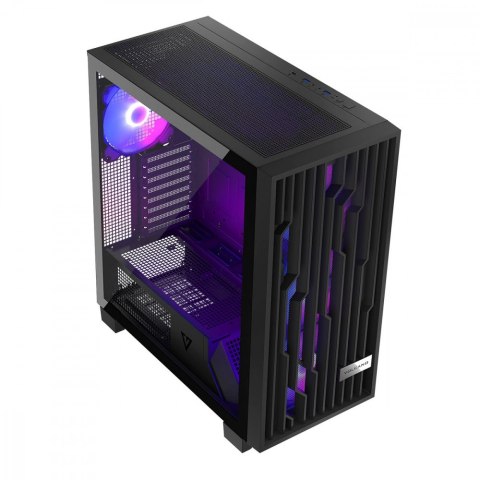 Obudowa komputerowa Volcano Perun Apex ARGB Midi czarna MODECOM Obudowa komputerowa Volcano Perun Apex ARGB Midi czarna MODECOM