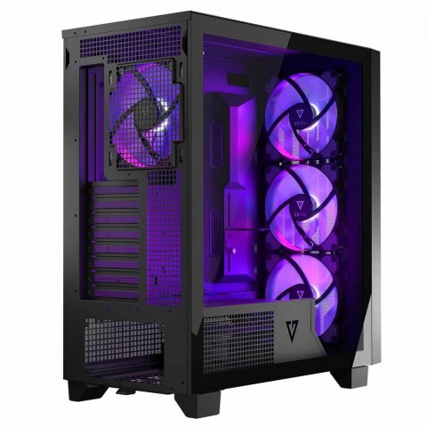 Obudowa komputerowa Volcano Perun Apex ARGB Midi czarna MODECOM Obudowa komputerowa Volcano Perun Apex ARGB Midi czarna MODECOM