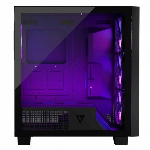 Obudowa komputerowa Volcano Perun Apex ARGB Midi czarna MODECOM Obudowa komputerowa Volcano Perun Apex ARGB Midi czarna MODECOM