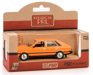 Pojazd PRL FSO POLONEZ - Pomarańczowy Daffi