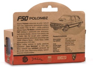 Pojazd PRL FSO POLONEZ - Pomarańczowy Daffi
