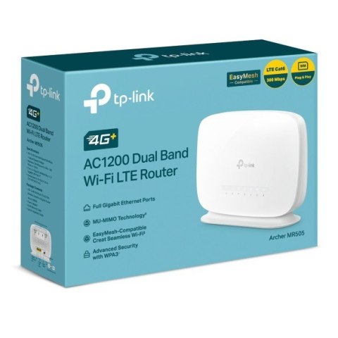 Router Archer MR505 4G LTE Cat.6 AC1200 TP-LINK Router Archer MR505 4G LTE Cat.6 AC1200 TP-LINK