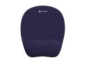 Podkładka ergonomiczna CHIPMUNK Memory Foam 230X200 granatowa Natec