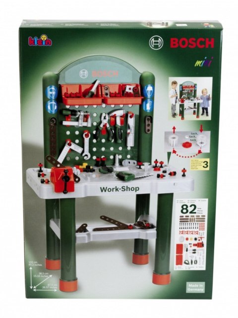 Warsztat Bosch 82 elementy Klein Warsztat Bosch 82 elementy Klein