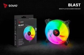 Wentylator BLAST FAN SET 3 x 120mm ARGB 3-pin 5V, 4-pin 12V Savio