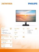 Monitor 24E1N1100A IPS 23.8 cala 100Hz HDMI Philips