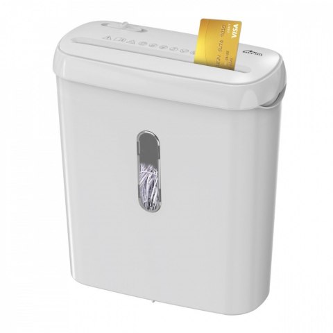 Niszczarka dokumentów, folii i kart kredytowych WHITE SHREDDER MT223 Media-Tech