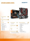 Płyta główna B760M GAMING DDR4 s1700 2DDR4 DP/HDMI mATX Gigabyte