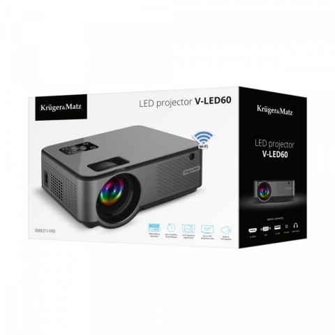Projektor LED V-LED60 Wi-Fi Kruger & Matz