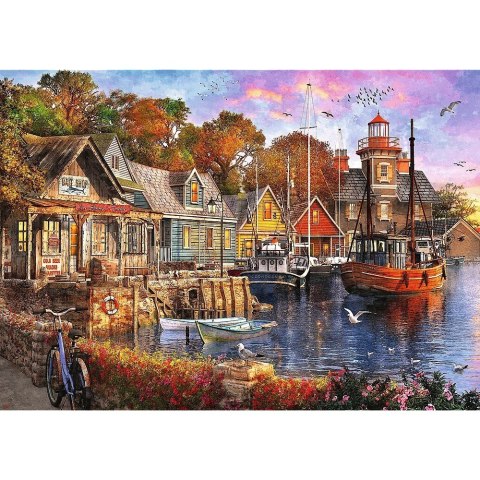 Puzzle 1000 elementów Premium Plus Nadmorski zakątek
