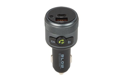 Transmiter FM Bluetooth5.1 + QC3.0 + PD 24W BLOW Transmiter FM Bluetooth5.1 + QC3.0 + PD 24W BLOW