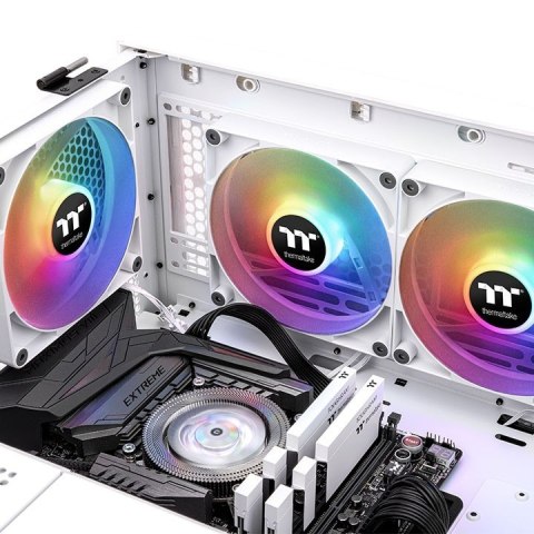 Wentylator - CT120 ARGB 12cm 2Pack Snow Thermaltake