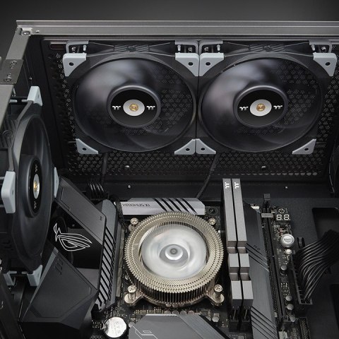 Wentylator - TOUGHFAN 14cm łożysko Hydrauliczne, top CFM Czarny Thermaltake