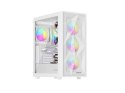 Obudowa Genesis Diaxid 605 ARGB MIDI TOWER USB-C Biała Natec