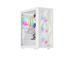 Obudowa Genesis Diaxid 605 ARGB MIDI TOWER USB-C Biała Natec