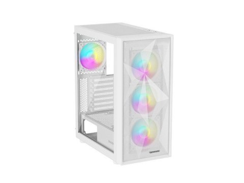 Obudowa Genesis Diaxid 605 ARGB MIDI TOWER USB-C Biała Natec Obudowa Genesis Diaxid 605 ARGB MIDI TOWER USB-C Biała Natec